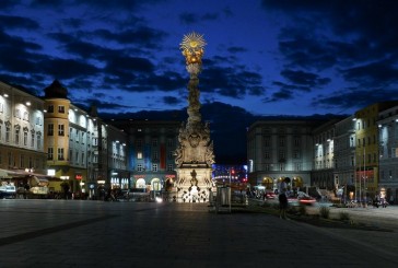 Rynek Główny w Linz – plac tętniący życiem