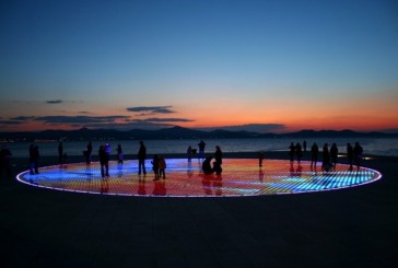 Zadarski bulwar Riwa – najpiękniejszy zachód słońca